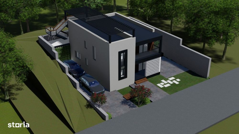 Casa eleganta de vanzare in Sorogari, Iasi – 240 mp utili, 600 mp te
