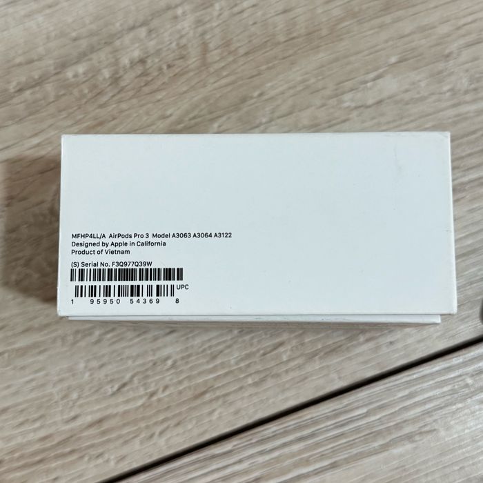 Airpods pro 3. Оригинал