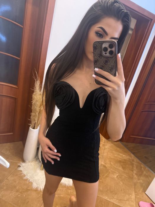 Рокля, Черна ZARA