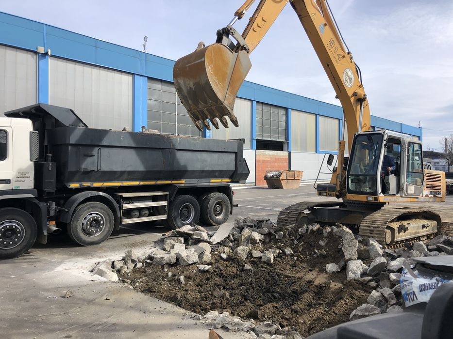 Inchiriere Excavator Senilat Excavatii Demolari Inchiriez Utilaje Noi