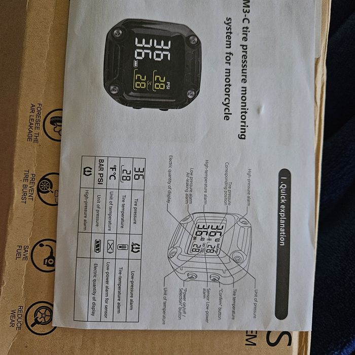 Система за следене налягането в гумите ТPMS