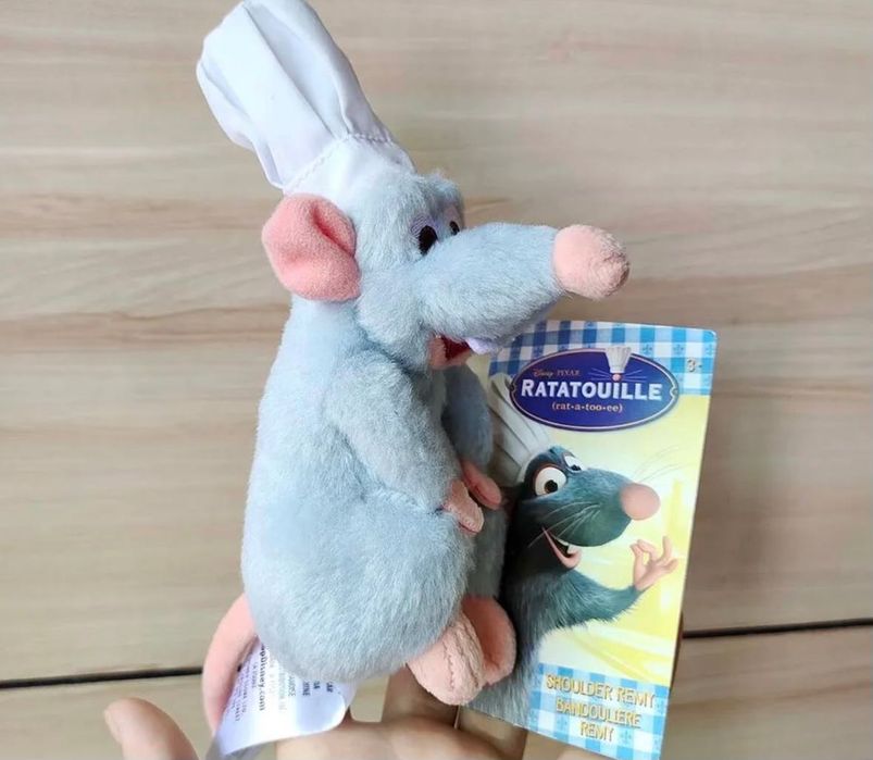 Плюшена детска играчка мишка Рататуй