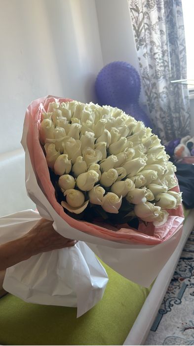 Продам 101 розу , свежие не раскрытые