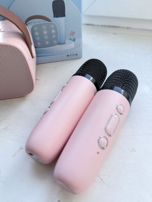 Колонка с микрофонами для детей