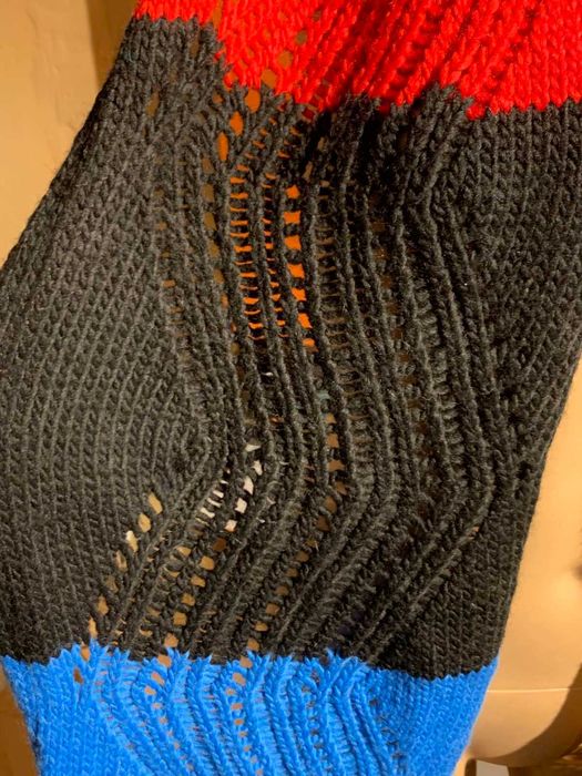 Пъстроцветен зимен шал Missoni