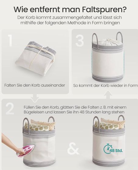 Кош за пране с капацитет 60Л