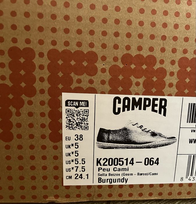 Camper peu cami 38