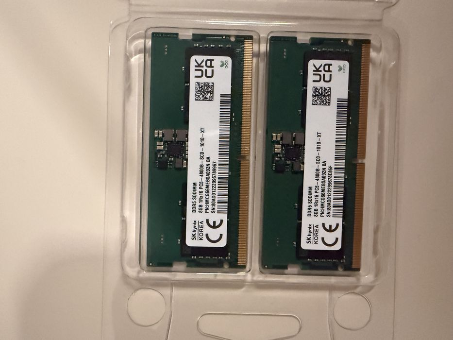 Memorie Laptop DDR5 sodimm 16gb SK Hynix, dell, precission, xps