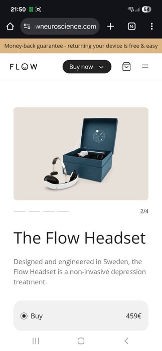 Depresie, Anxietate, FLOW TDCS (transcranial direct current stimulatio