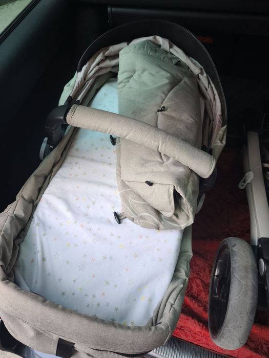 CHIPOLINO Комбинирана количка 2в1 МАЛТА + Стол за кола-кош