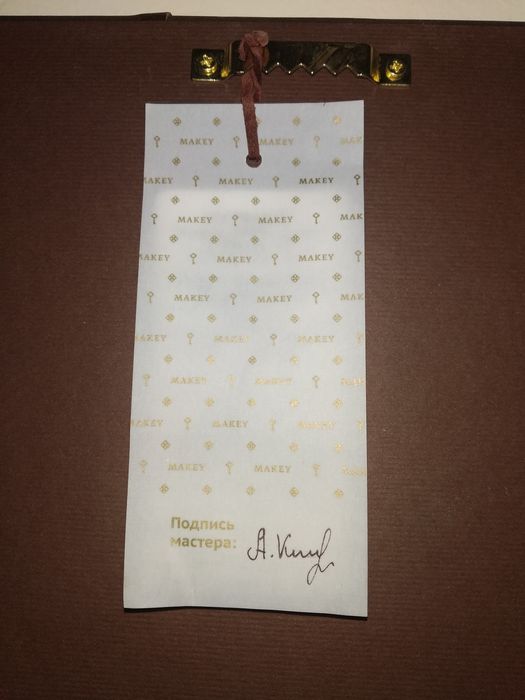 Картина из натуральной кожи