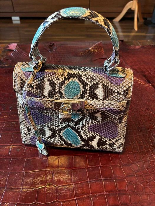 Posete dama din piele exotica de Piton