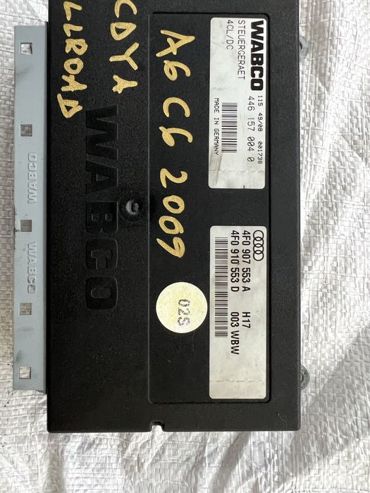 Modul control perna perne aer audi a6 c6 allroad 2009 4F0910553A