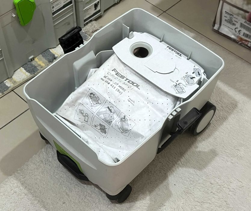 Aspirator profesional Festool CTL MIDI Cleantec cu furtun original