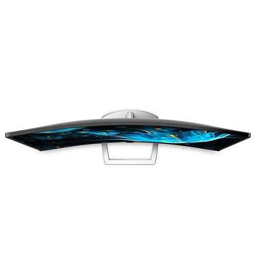 Monitor LED Philips Curbat 328E9QJAB, 31.5inch, 1920x1080, 5ms GTG, Black-Silver