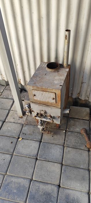 Печь металлическая