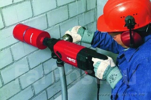 Услуги алмазное бурение и резка бетона и кирпича