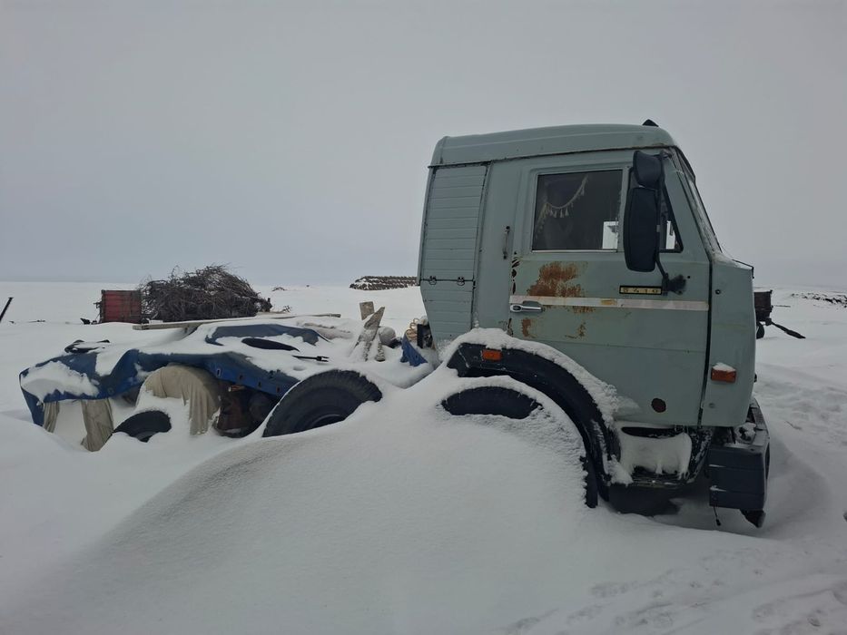 Камаз с прицепом