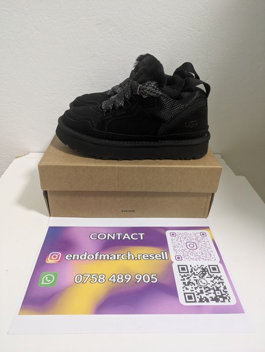 Ugg Lowmel Negru Black (mărimi: 37,39)
