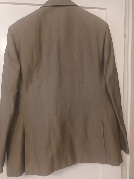 Летен ленен костюм, ленена риза и копринена вратовръзка на "Бициани".