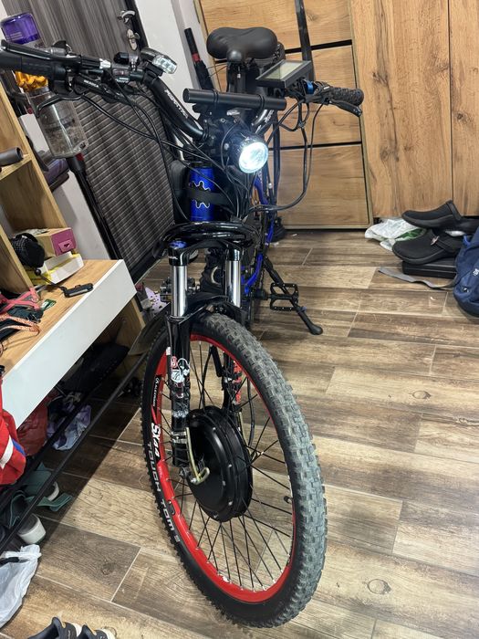 Электровелосипед полный привод Kona Hoss