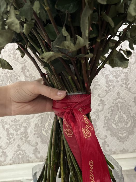 Букет, б/у, 51 роза