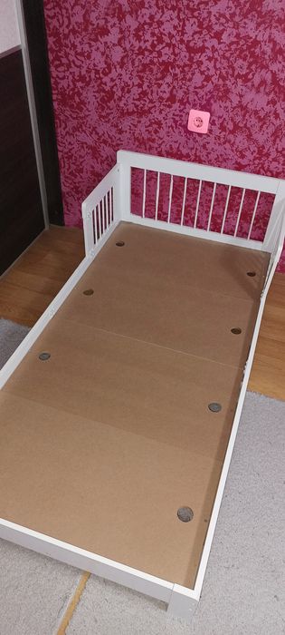 Детско легло  Kidkraft, бяло, 70/140 см