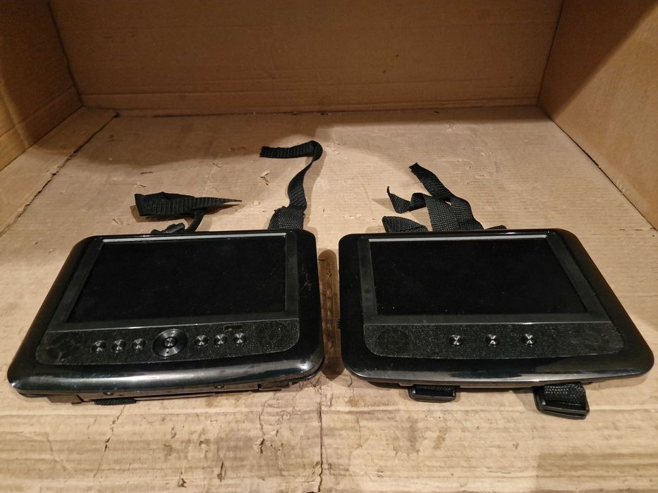 DVD плейър с два екрана Power Agent PDVD714T