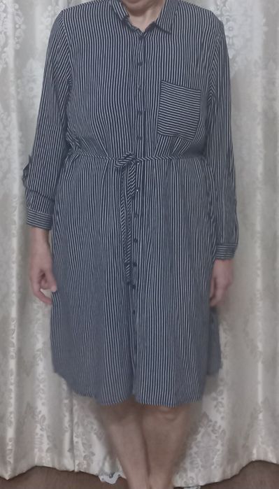 Платье рубашка 52 размер