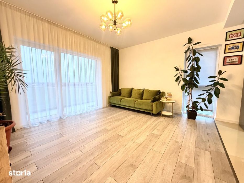 Apartament spatios cu 2 camere, 51,2 mp utili, etaj 2 - Dumbravita