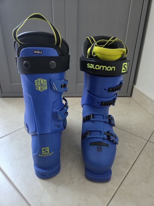 Детски/юношески ски обувки Salomon  S/Race 70,  размер 26/26.5 и подарък щеки.