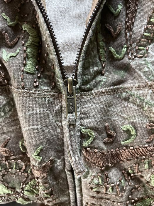 жилетка с бродерии