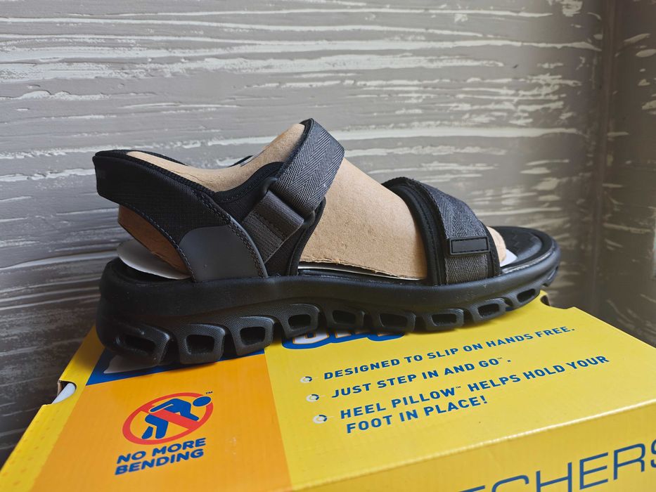 Сандали Skechers Glide Step черни 41.5  мъжки / дамски