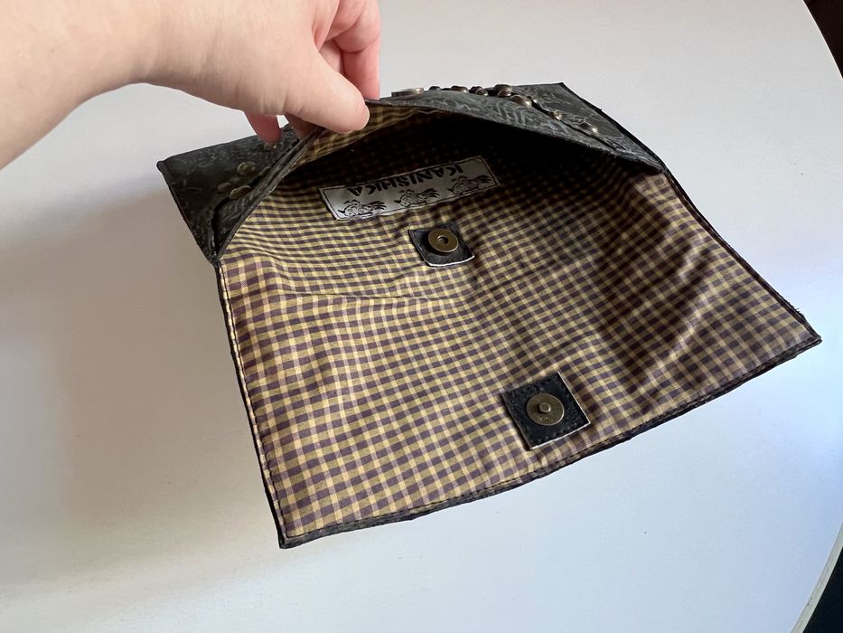 Клатч Kanishka из натуральной кожи