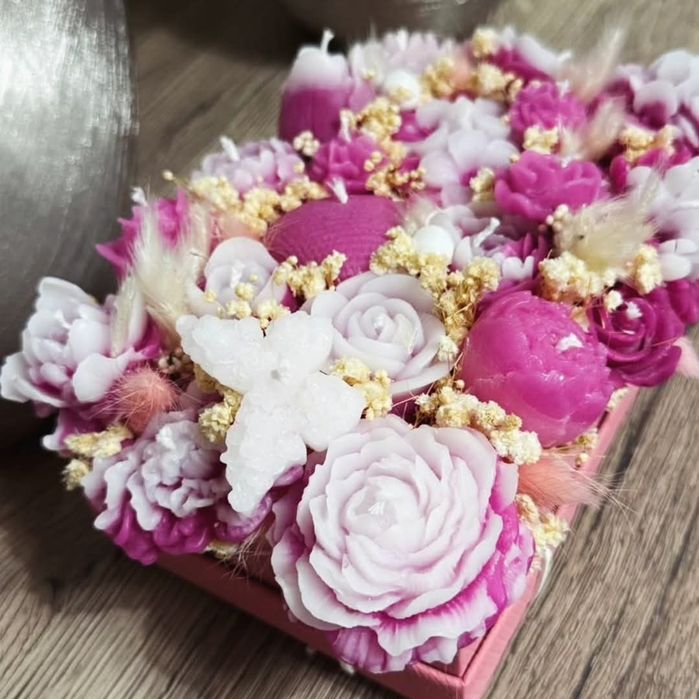 Вечен букет от свещи