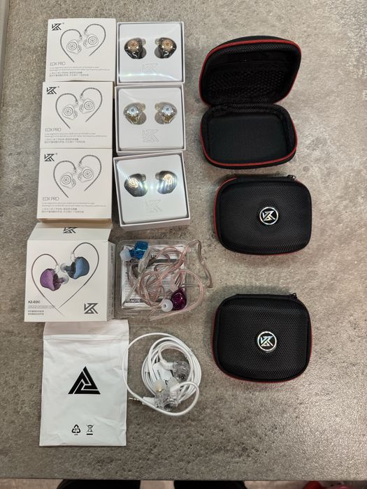 Vand Casti cu fir  KZ professional in ear diferite modele noi sigilate
