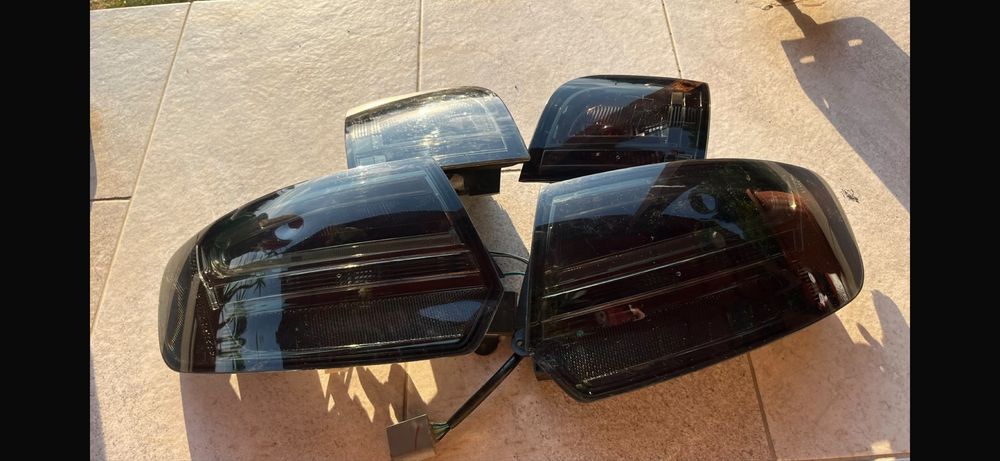 Set stopuri triple led Audi A3 8p facelift