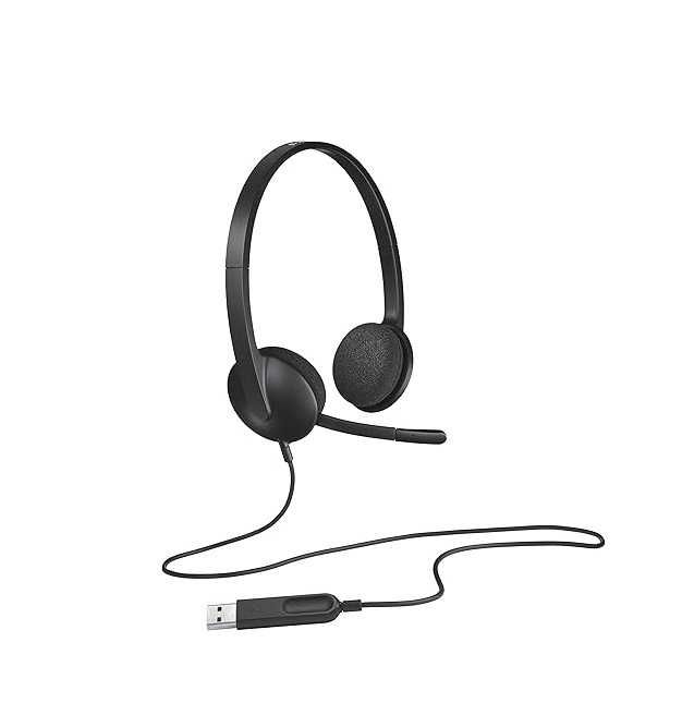 ( Гарнитура Logitech H340 Corded Headset