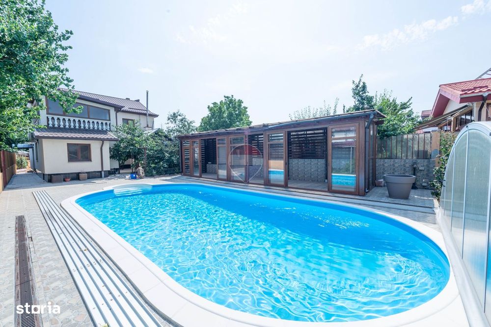Vila de vanzare 240 mp utili, piscina, teren 1000 mp, central Calarasi