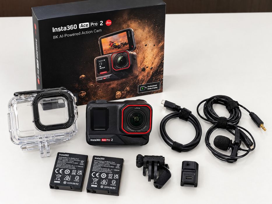 Insta360 Ace Pro 2 – Cameră de acțiune 8K – Stare foarte bună