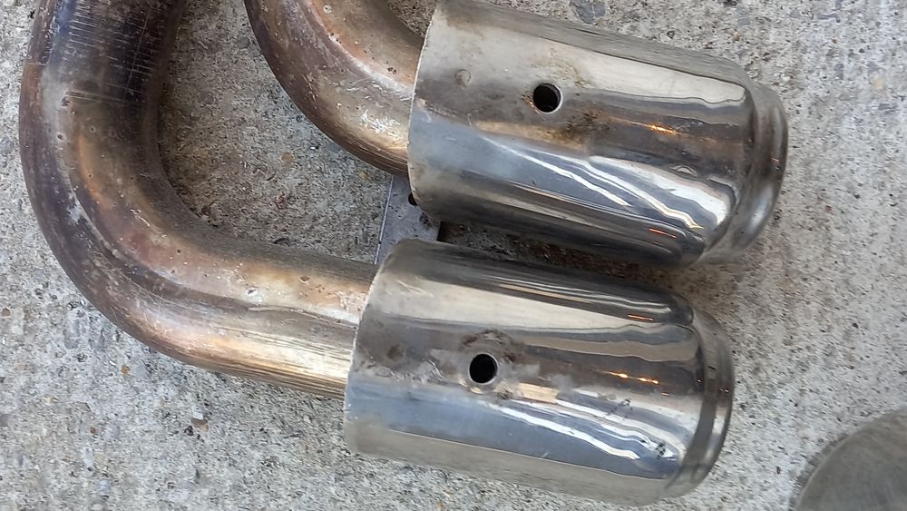 Накрайник за аспух заглушител от нераждаема стомана 3те за 80лв