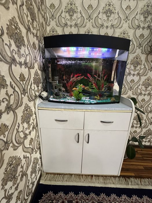 Аквариум 120л + подставка