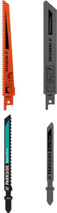 Нов Акумулаторен Зеге Саблен трион 2в1 Parkside 20V прободен трион