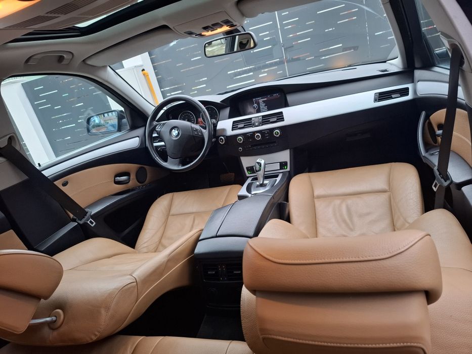 BMW 520/E 60/2010/Automat/Navigatie/Xenon/Trapa/Piele/Germania/Euro 5