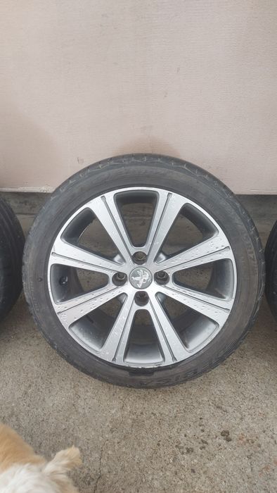 JANTE 4 X 108 R17 Peugeot 3008 , 308 , etc + Cauciucuri Vară 225 45 17