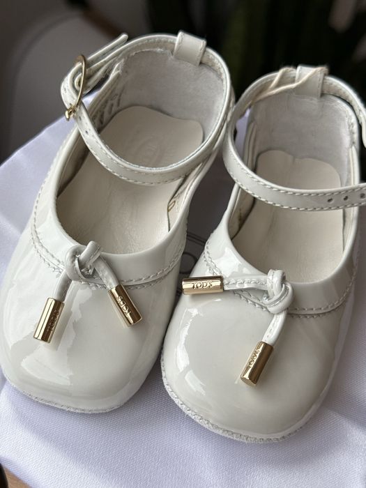 Balerini piele Tod’s originali, marimea 20, noi cu eticheta