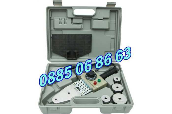 Лепачка за ППР тръби с 3 глави или 6 глави, поялник за полипропилен