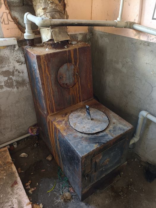 Продам печь с трубой 50 тысяч тг