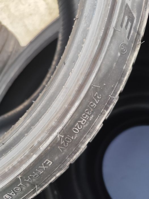 2 anvelope iarna 80% 275.35.20 dot 2022 stare impecabila