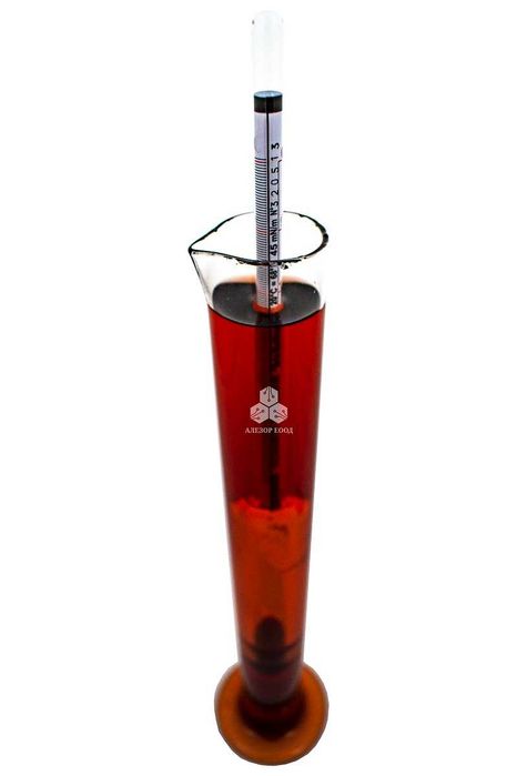 Захаромер 0 до 30% Аlla France с термометър, Точност 0,2%,20204104